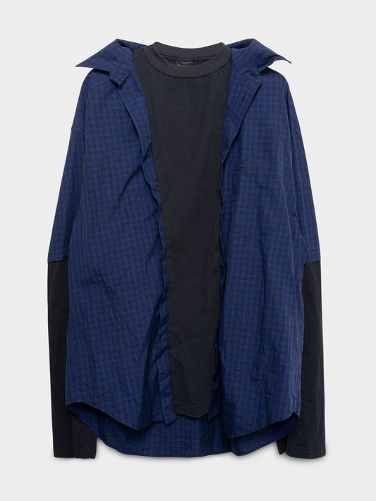 Blue Hybrid Shirt