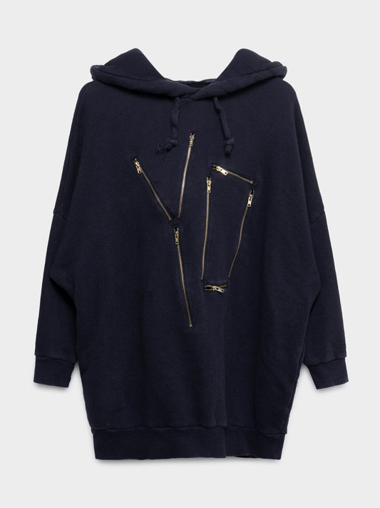 "Yo" Zipper Hoodie