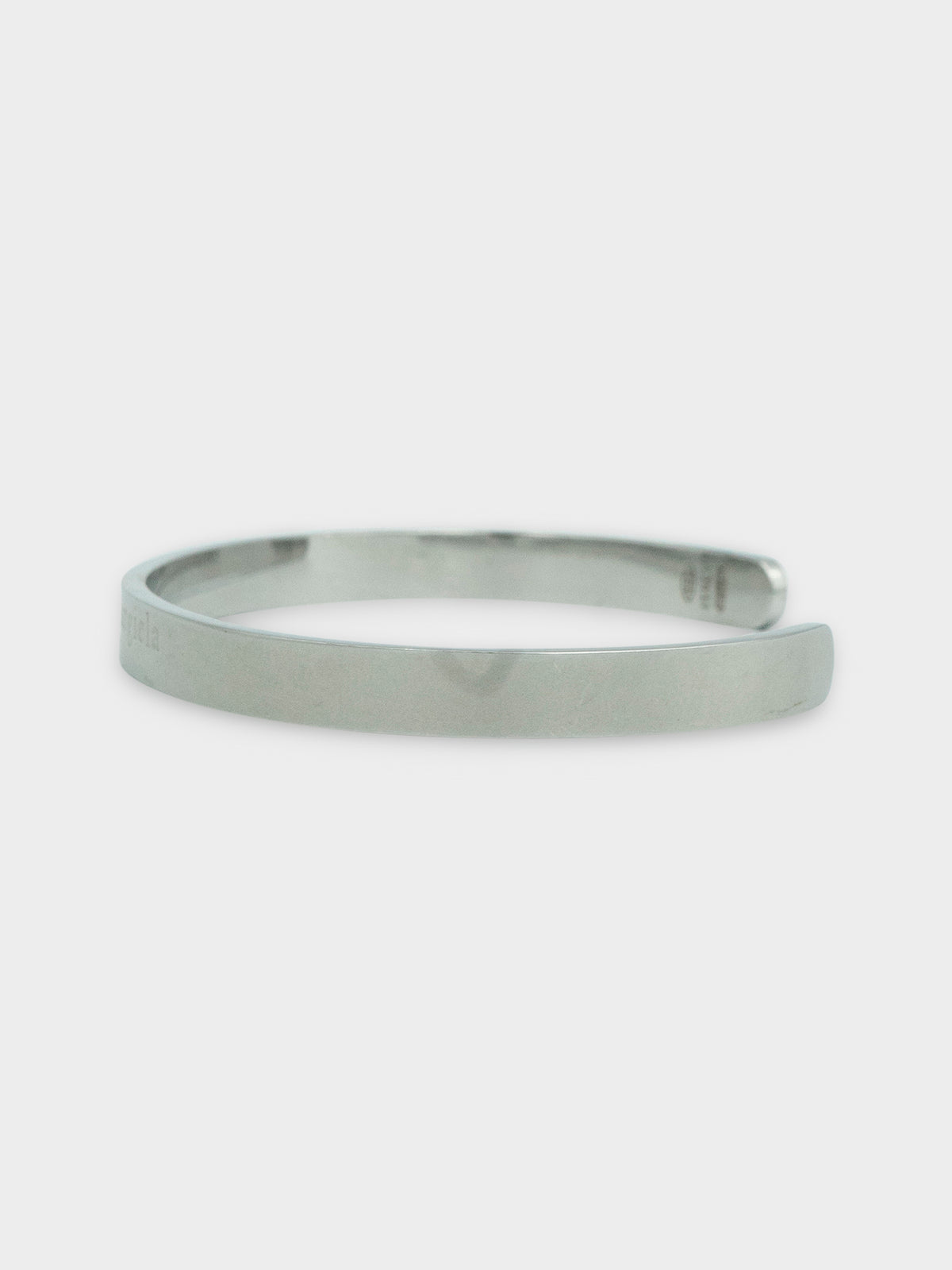Flipped Logo Bangle Bracelet
