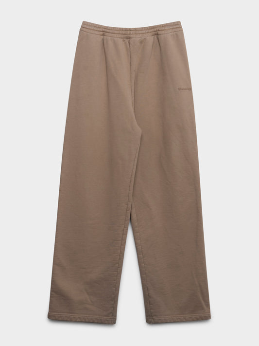 Tan Tonal Logo Sweatpants