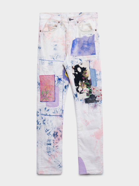 12oz Denim 5P Okabilly Gypsy Ashbury Tie Dye Jeans