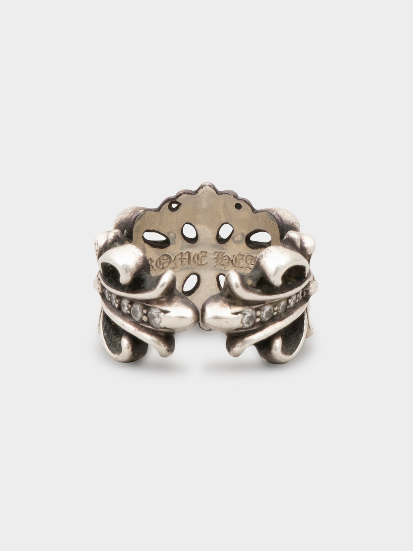 Diamond Double Floral Ring