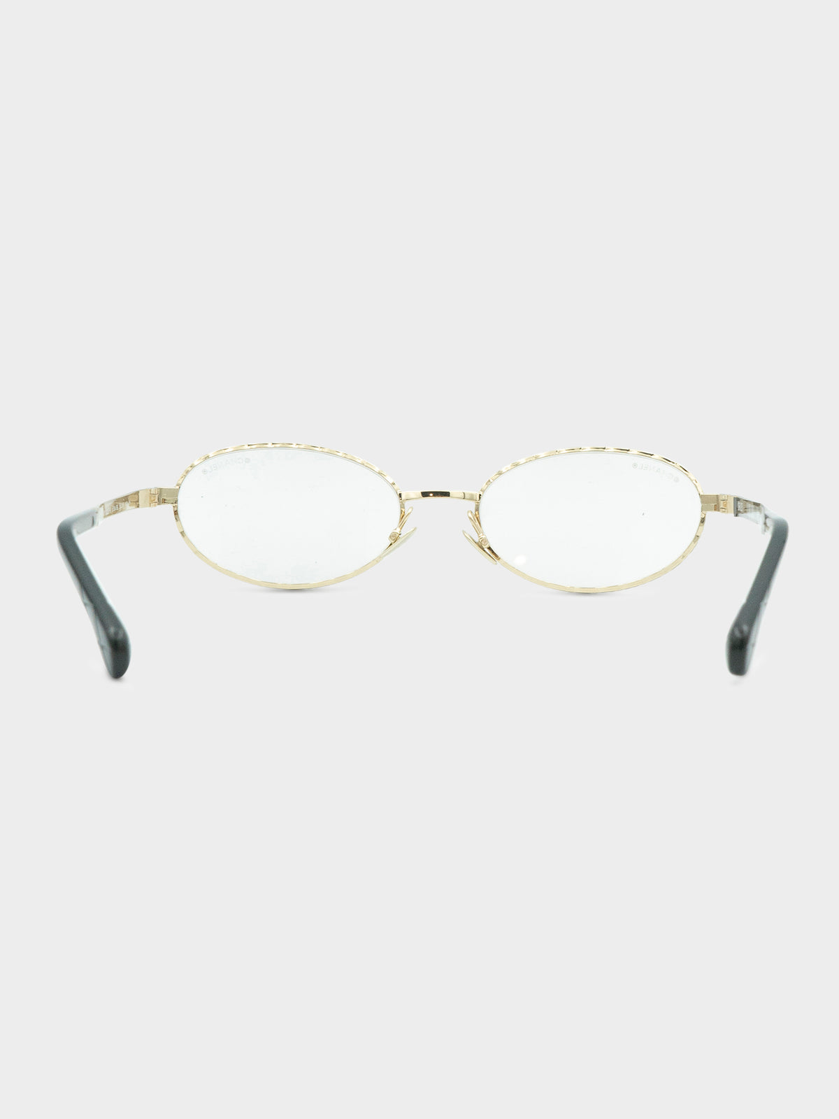 Gold Oval Glasses 227-G C134