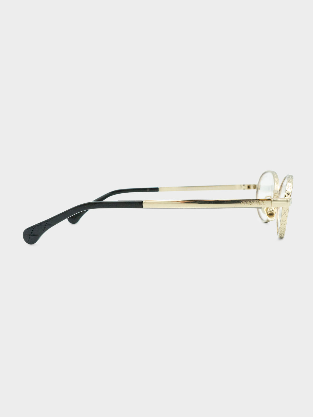 Gold Oval Glasses 227-G C134
