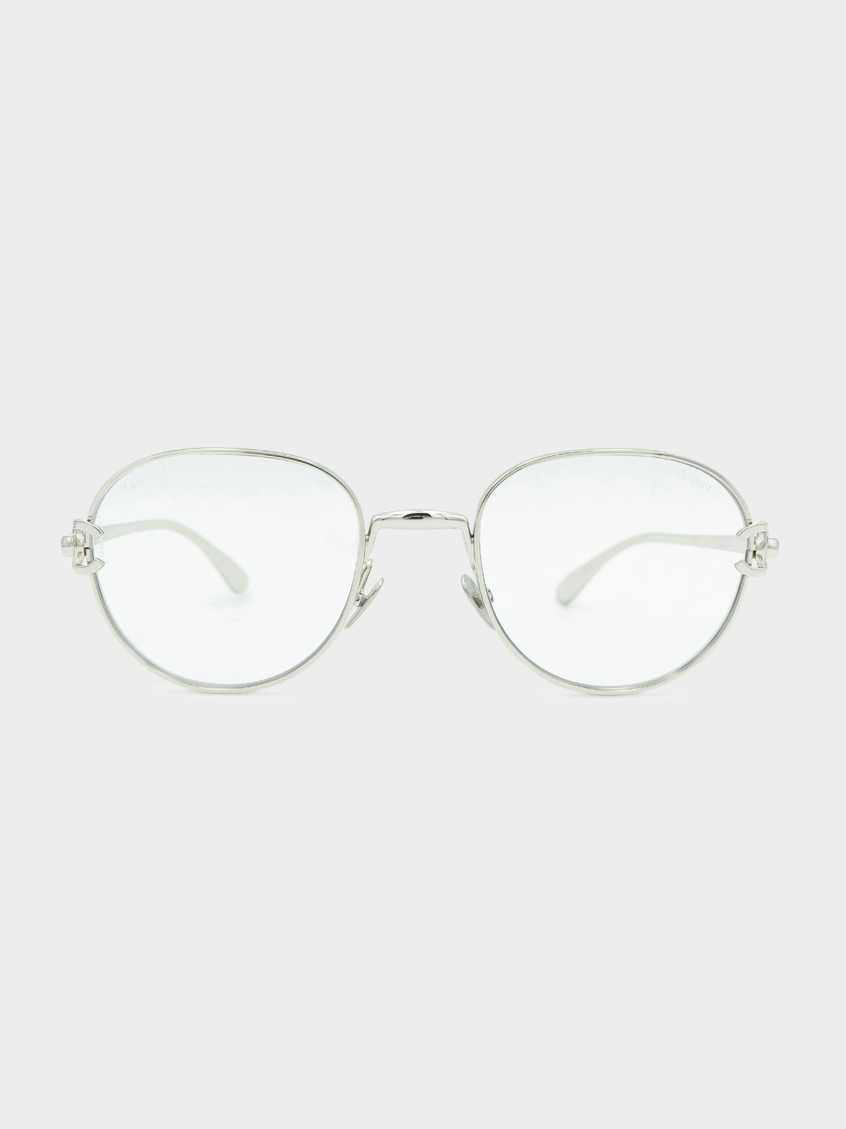 Metal Side-Logo Glasses