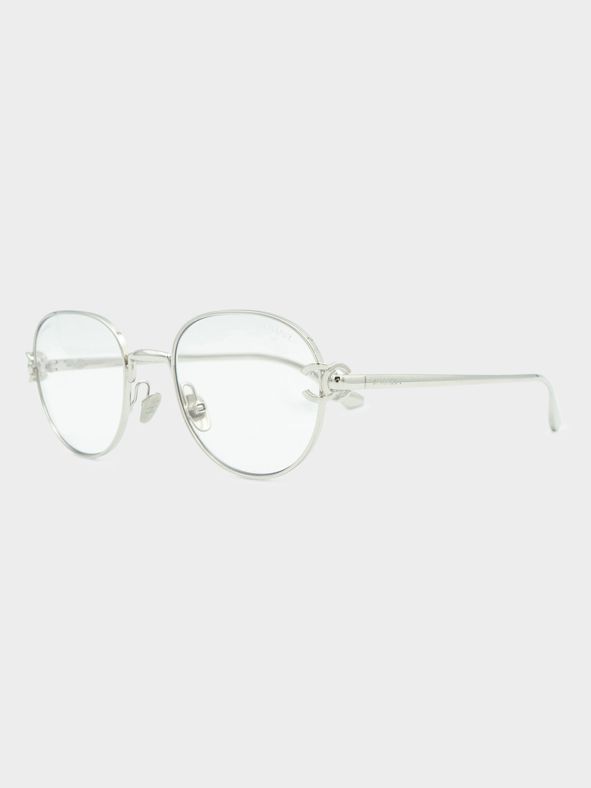 Metal Side-Logo Glasses