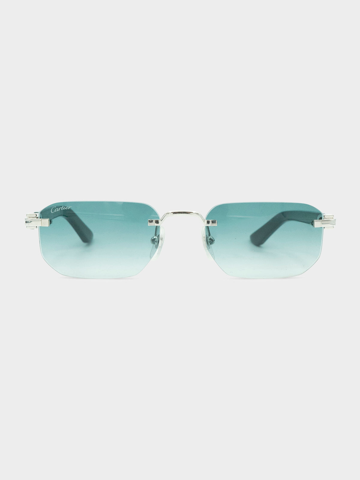 CT0622S C Décor Rimless Sunglasses