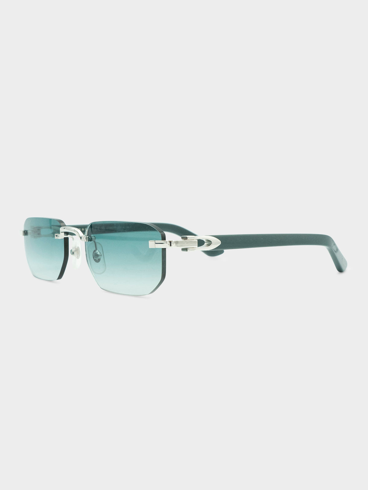 CT0622S C Décor Rimless Sunglasses