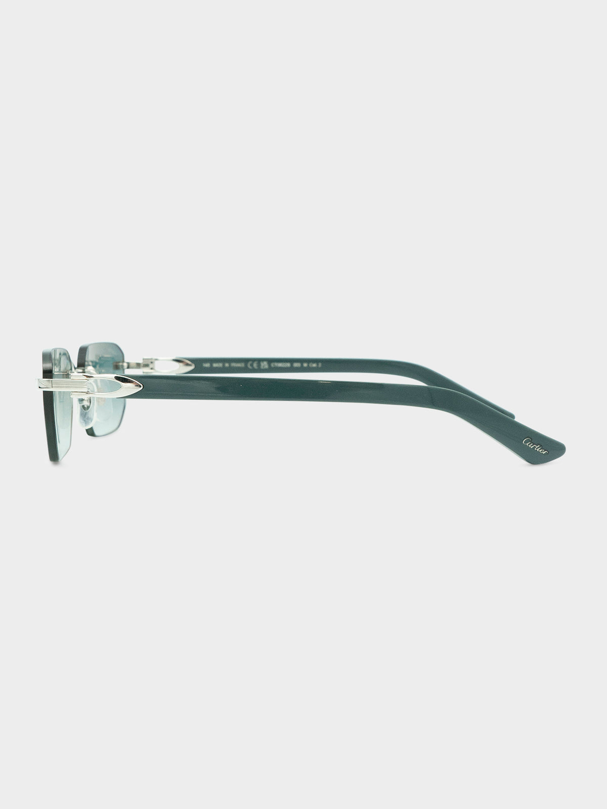CT0622S C Décor Rimless Sunglasses