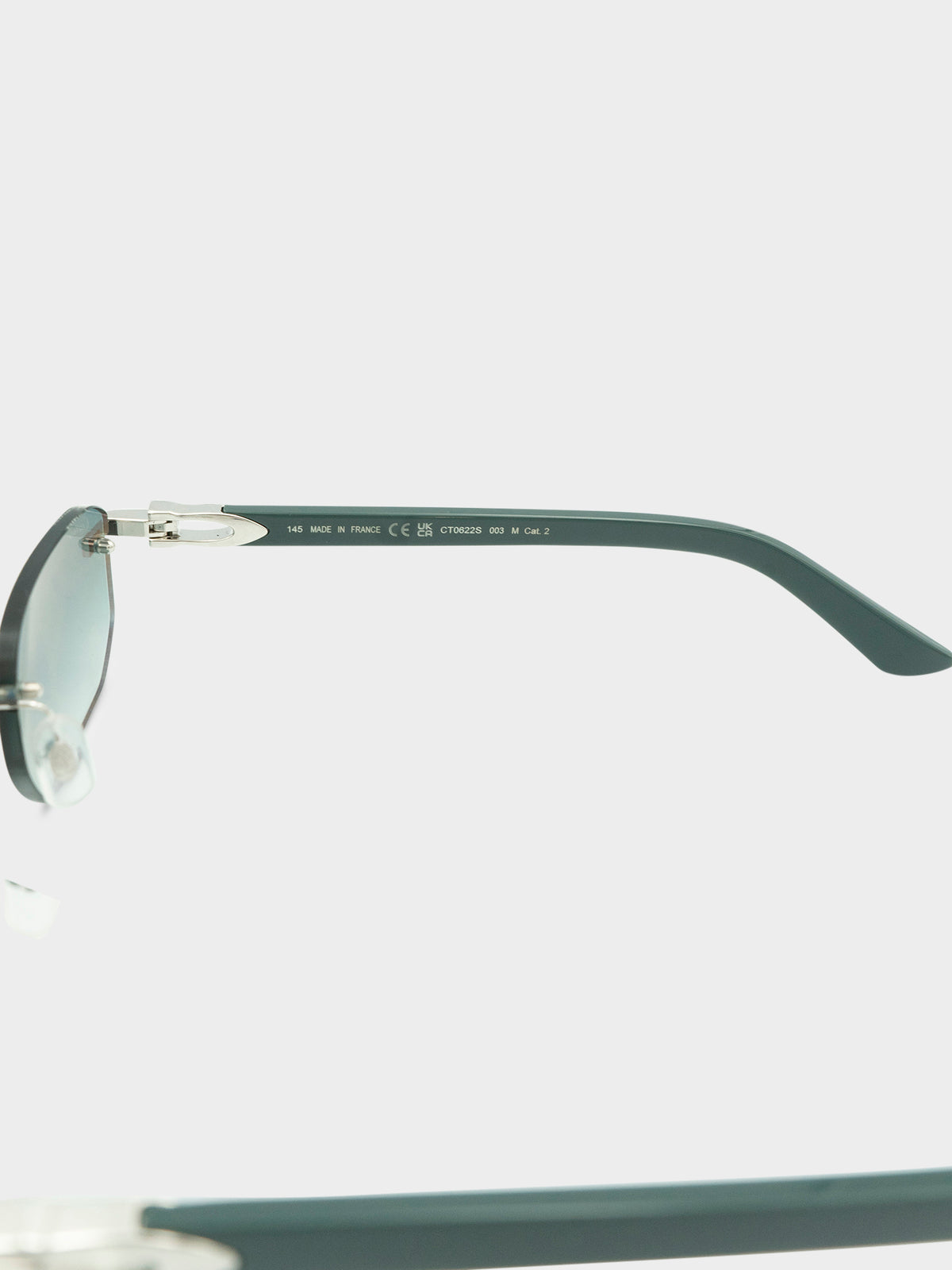 CT0622S C Décor Rimless Sunglasses