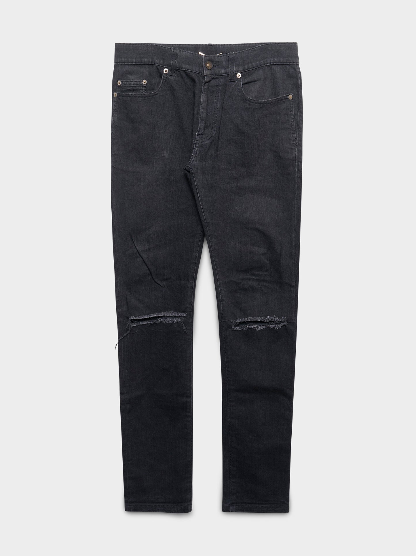 Ripped Knee D02 Skinny Jeans