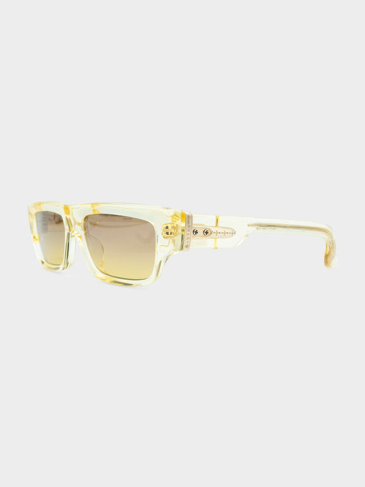 Girthquake Clear Yellow Sunglasses