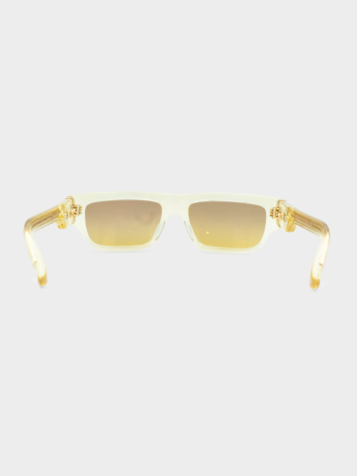 Girthquake Clear Yellow Sunglasses