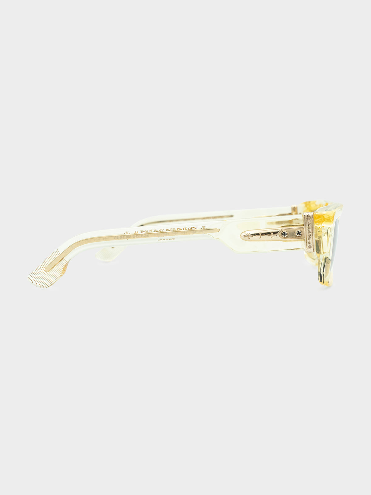 Girthquake Clear Yellow Sunglasses