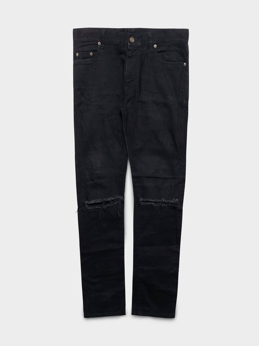 Ripped Knee D02 Skinny Jeans