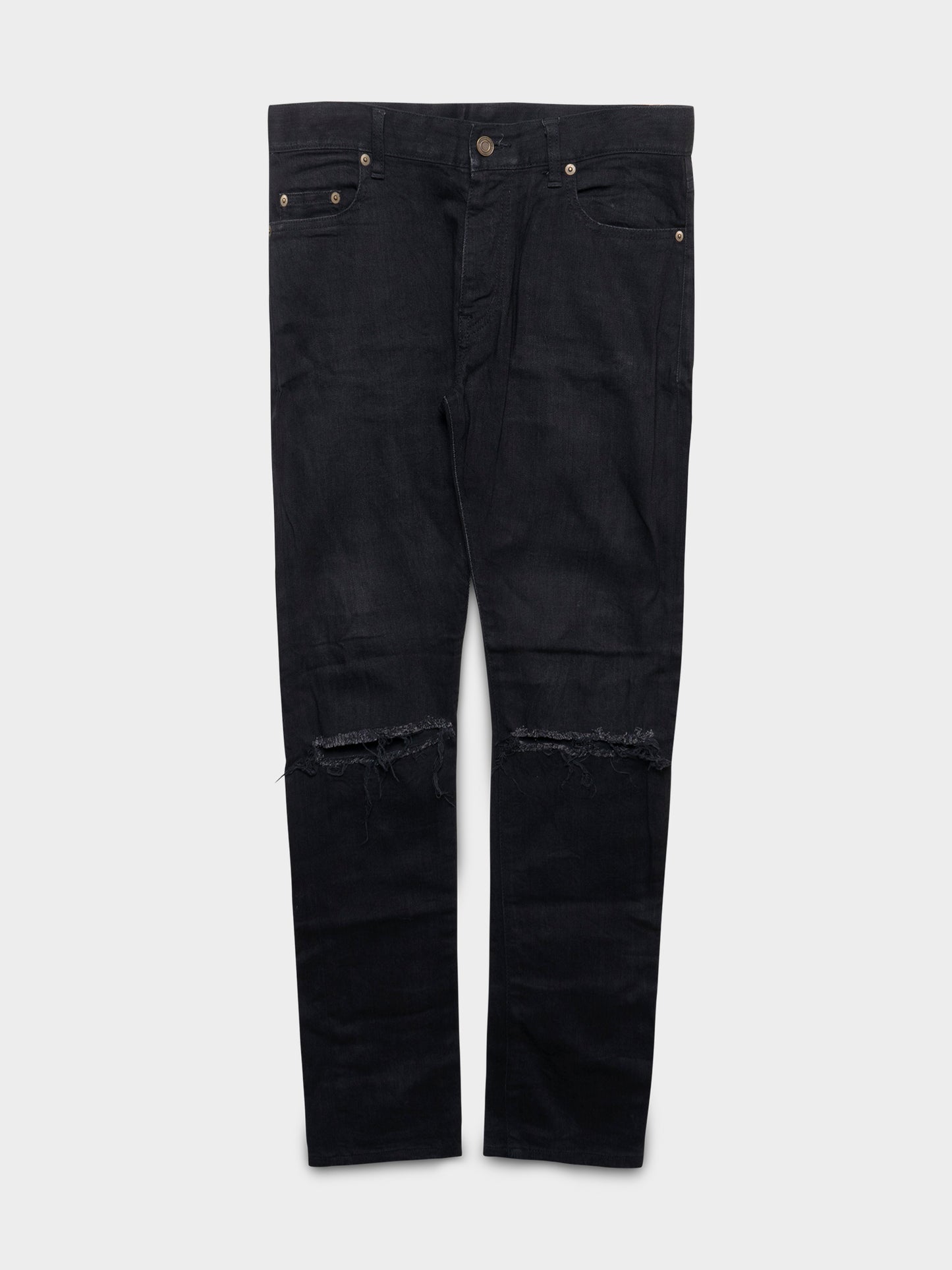 Ripped Knee D02 Skinny Jeans