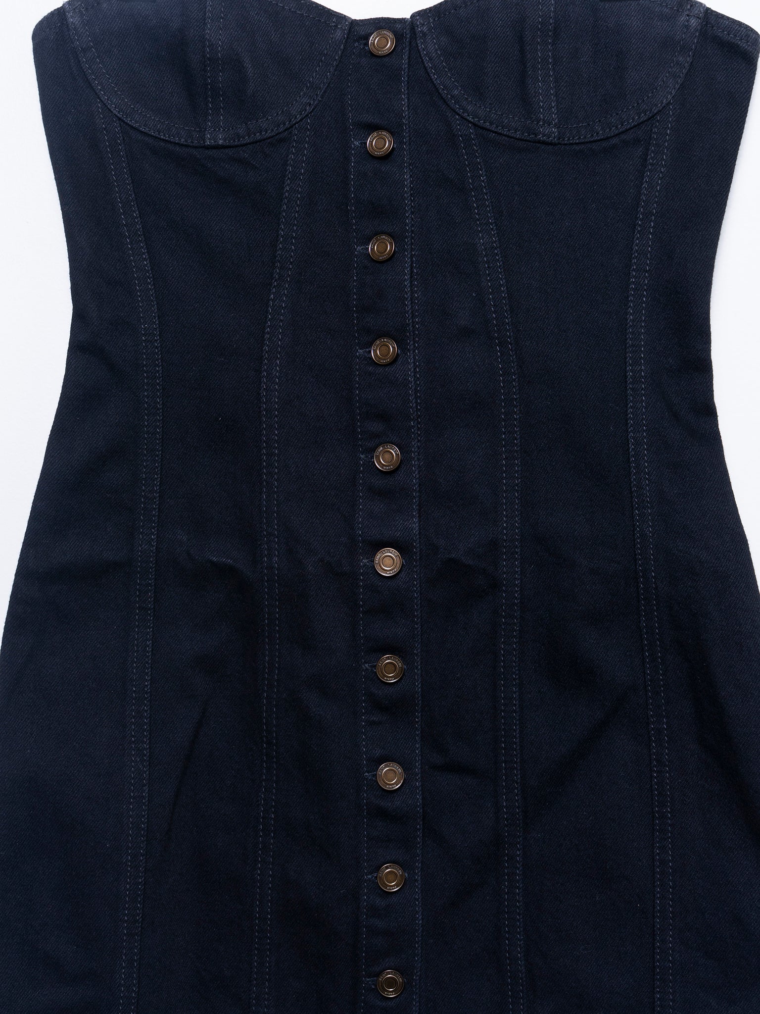Buy Saint Laurent Denim Dress Online at Groupie
