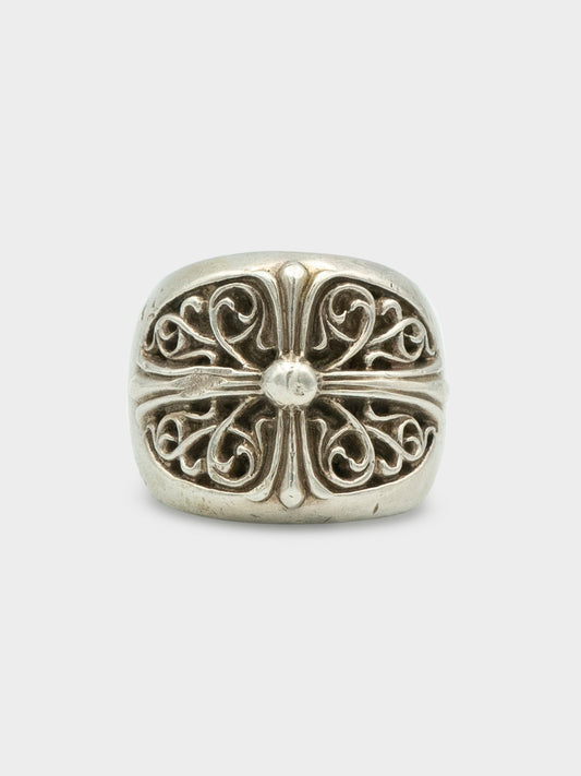 Oval Cross Ring