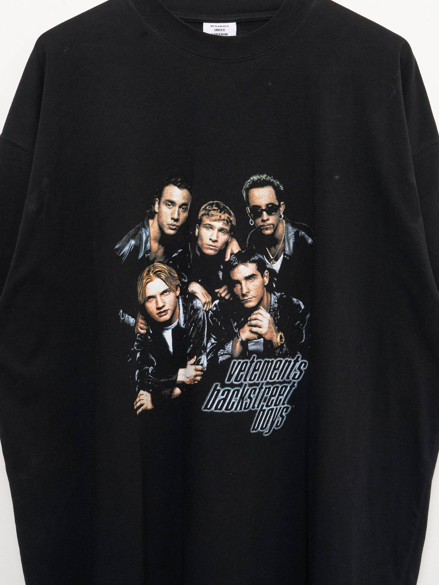 Vetements: Backstreet Boys T-shirt | Groupie