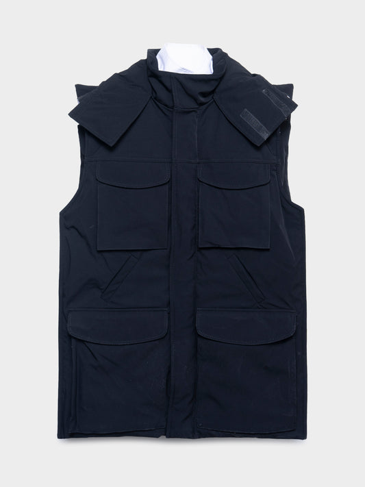 3D Cargo Hooded Vest