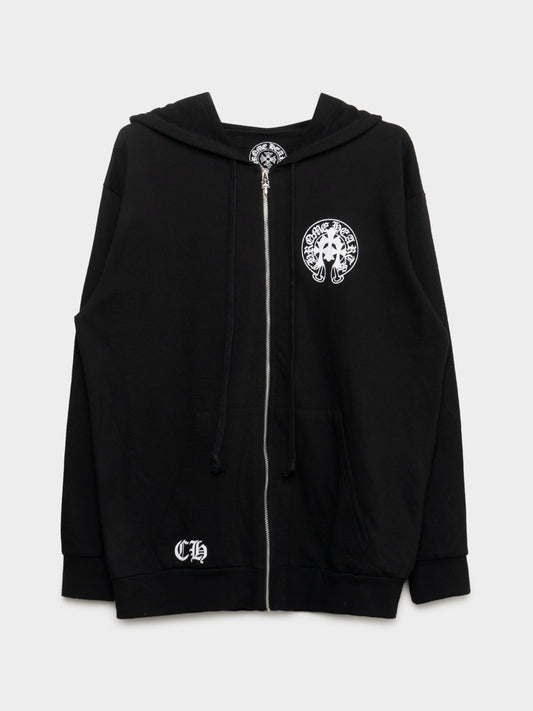 Triple Cross Zip-Up Hoodie