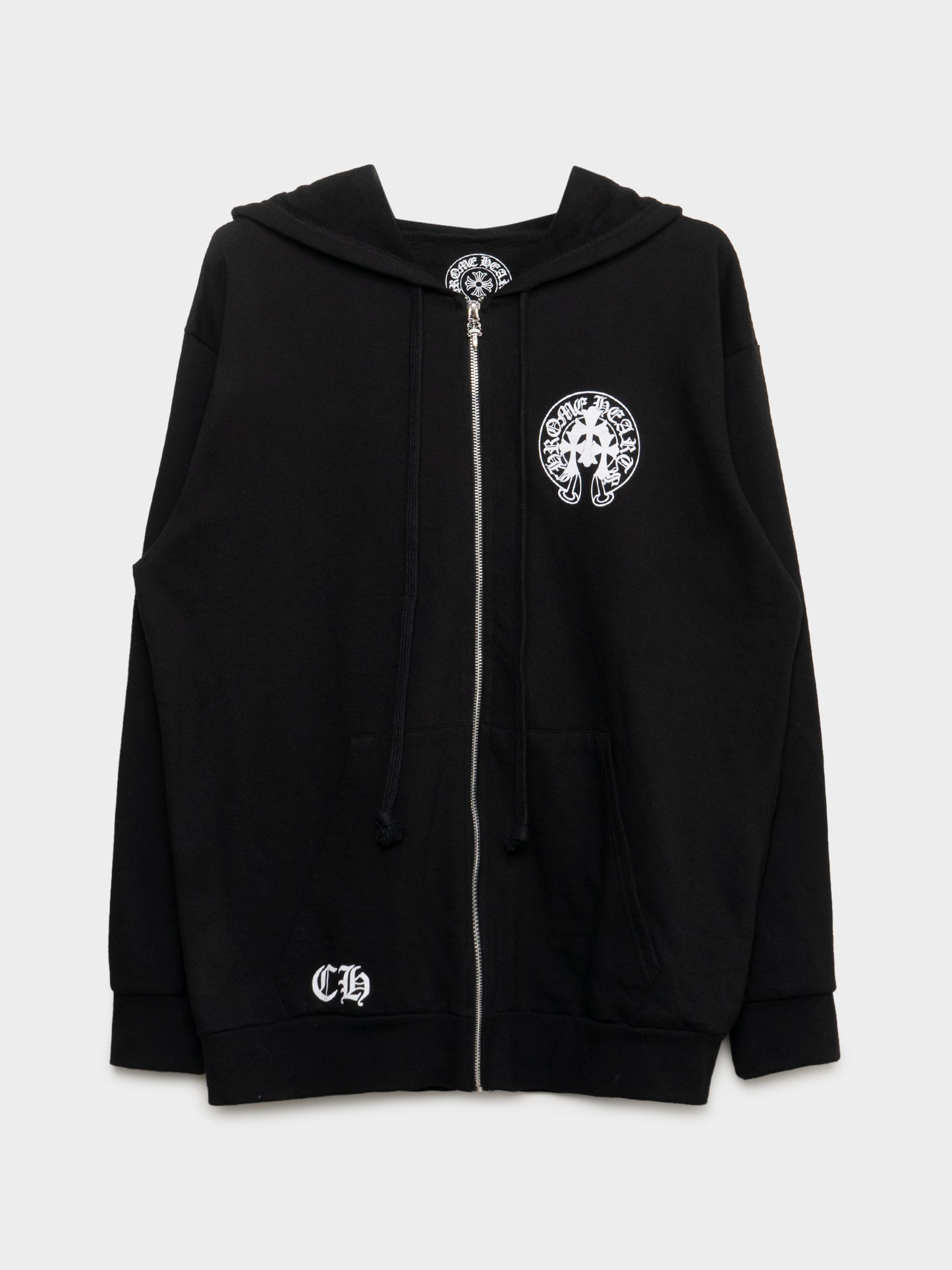 Triple Cross Zip-Up Hoodie