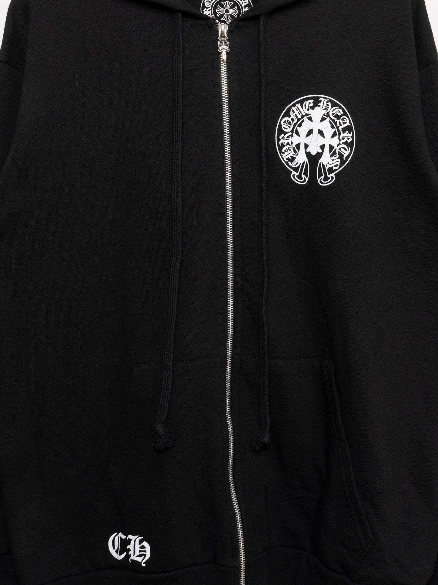 Triple Cross Zip-Up Hoodie