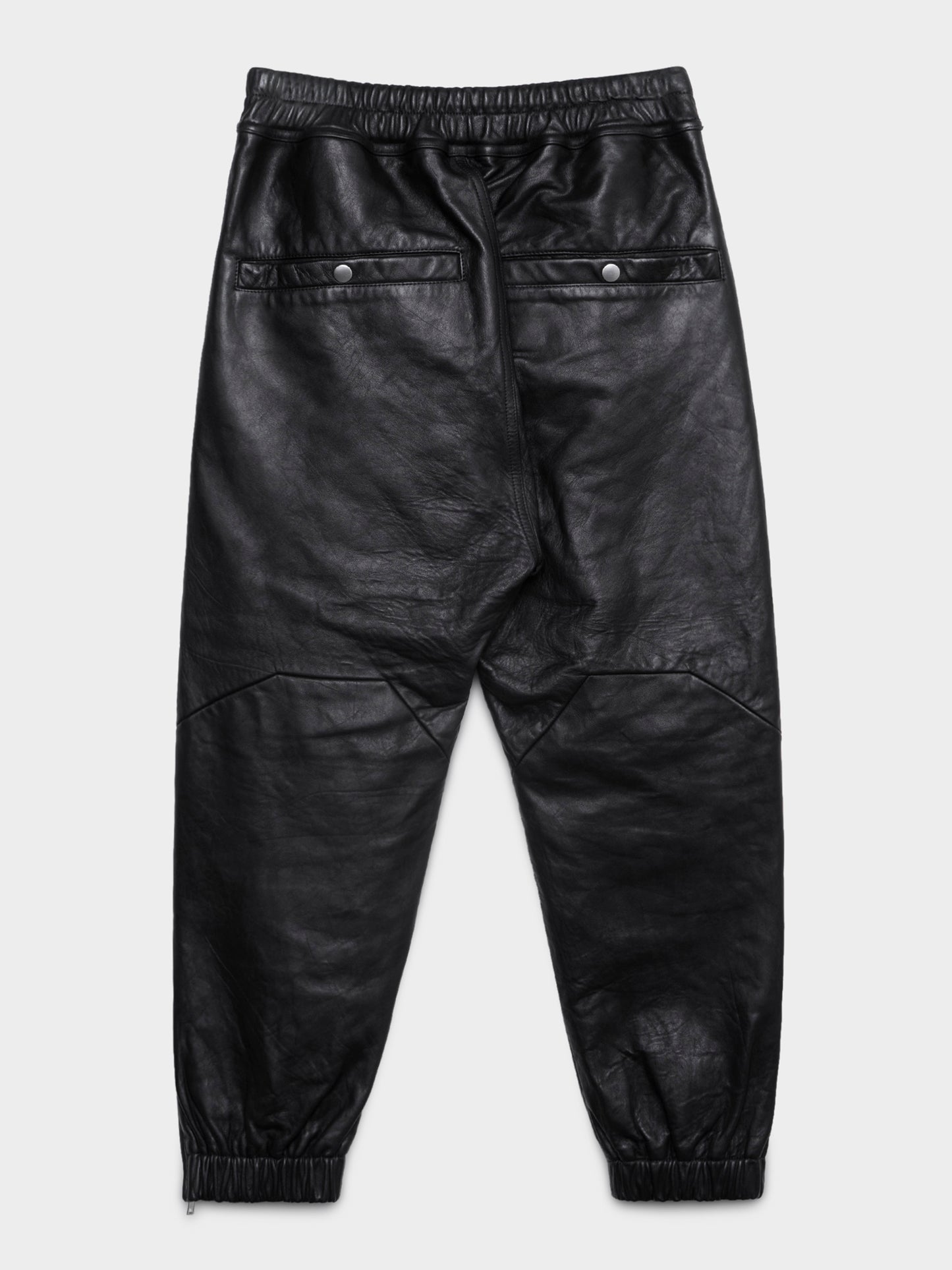 Leather Joggers