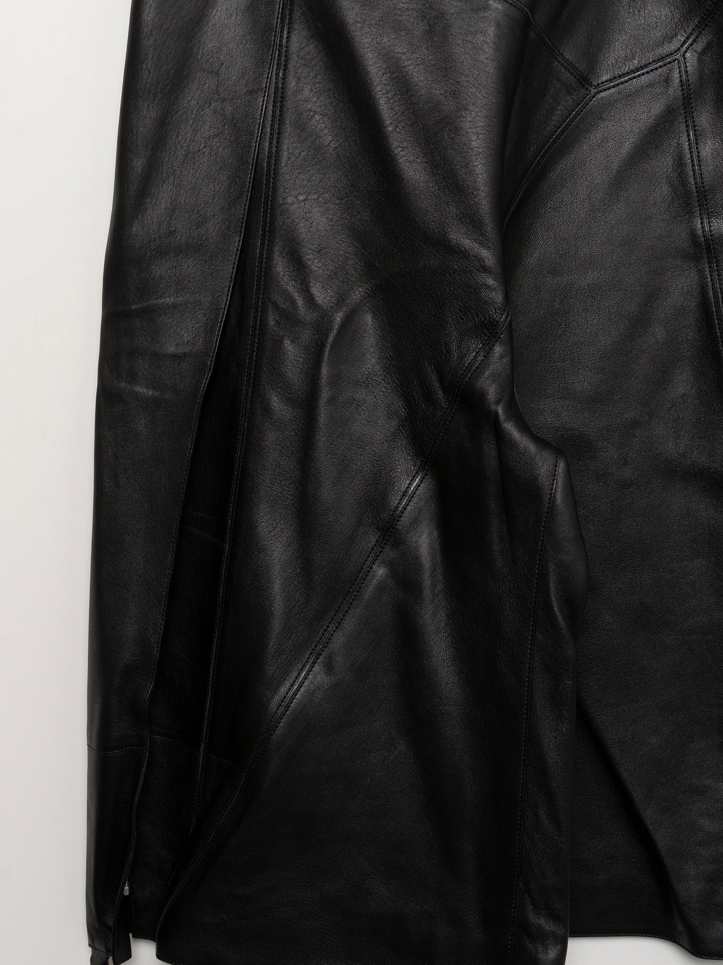 Nappa Leather Puzzle Shorts