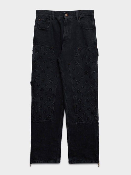 Virgil Monogram Denim Carpenters