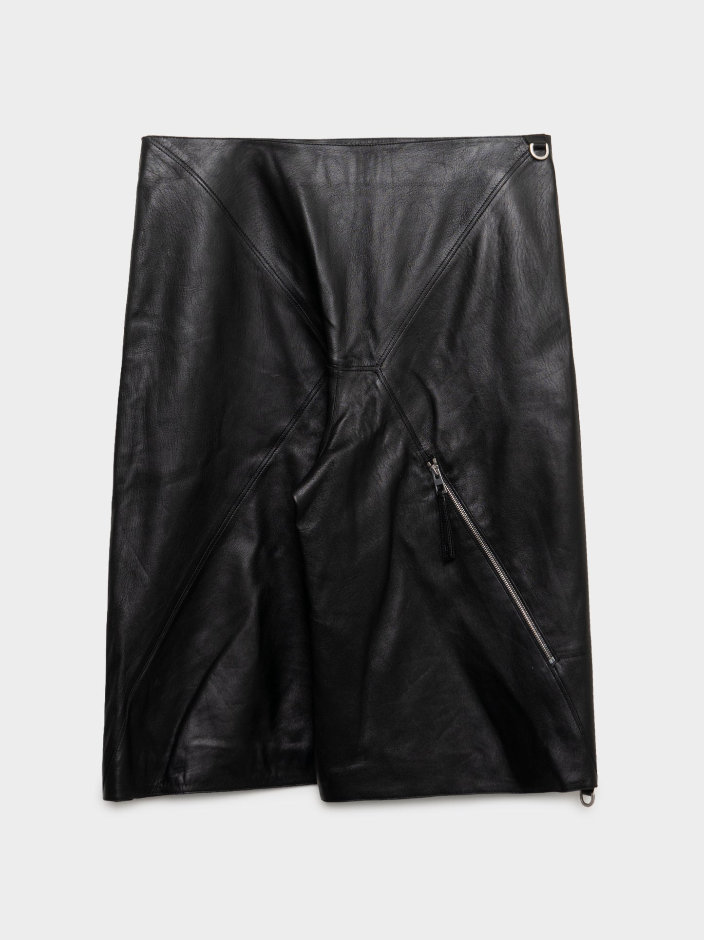 Nappa Leather Puzzle Shorts