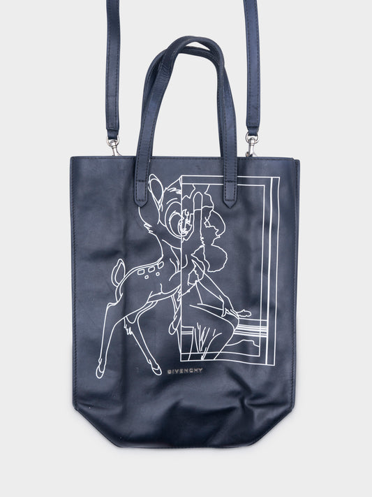 Tisci Bambi Leather Tote Bag
