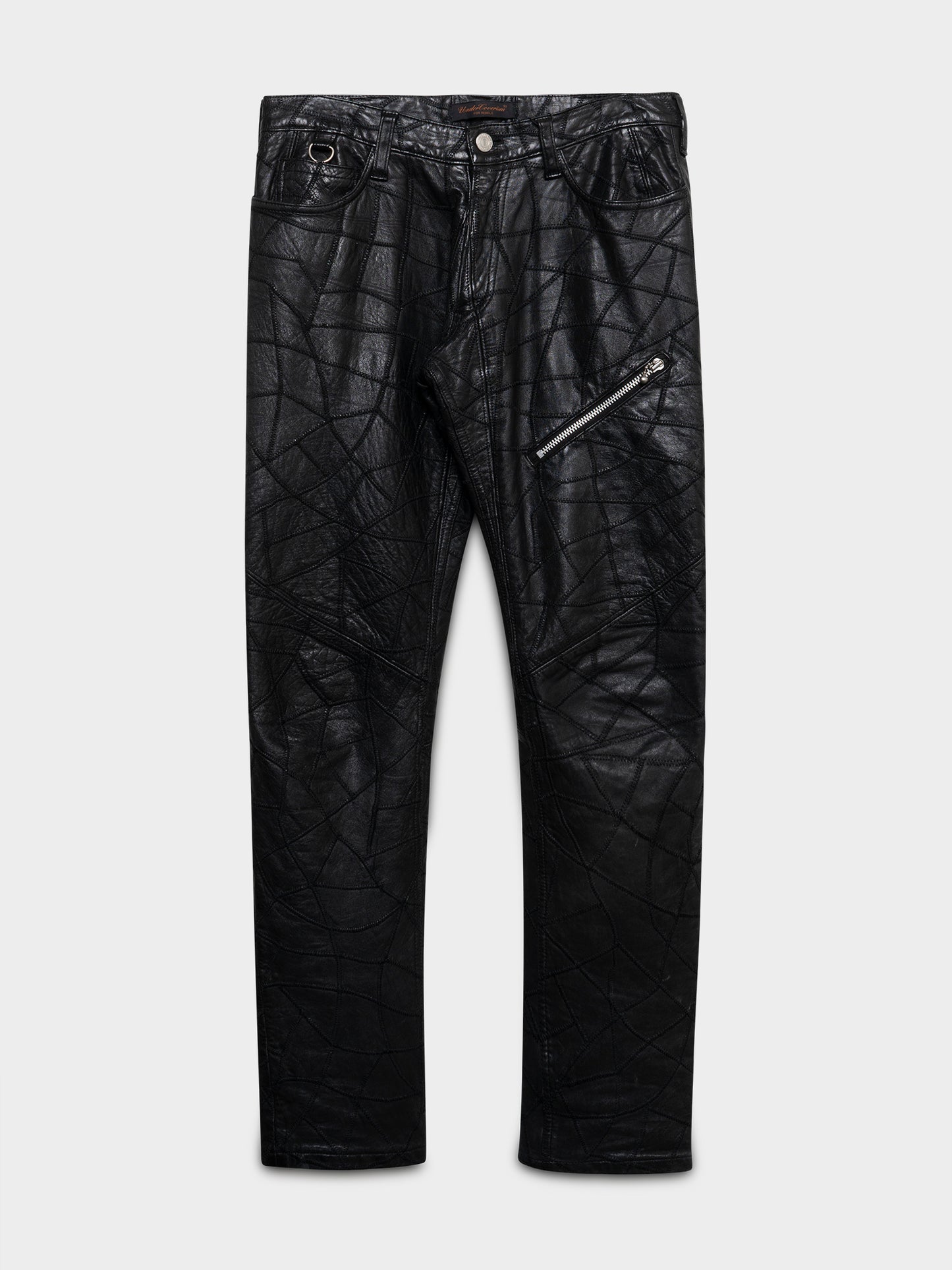 AW03 Paper Doll Reconstructed Leather Pants