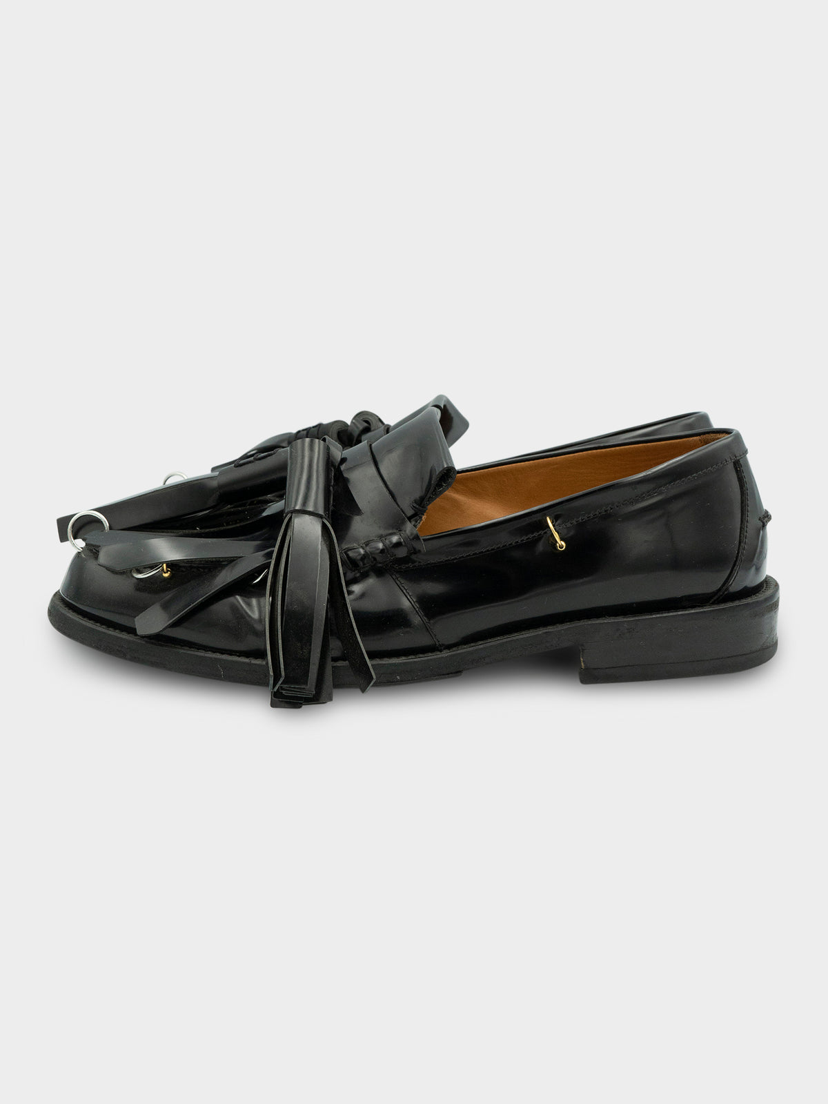 Pierced Bambi Tassel Loafers