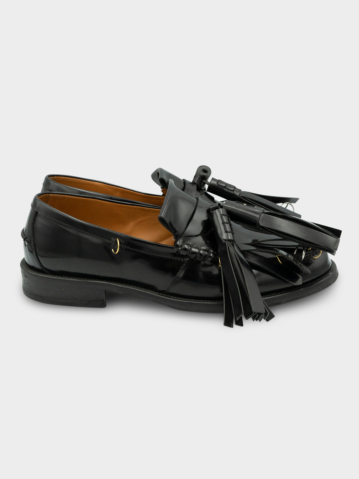 Pierced Bambi Tassel Loafers