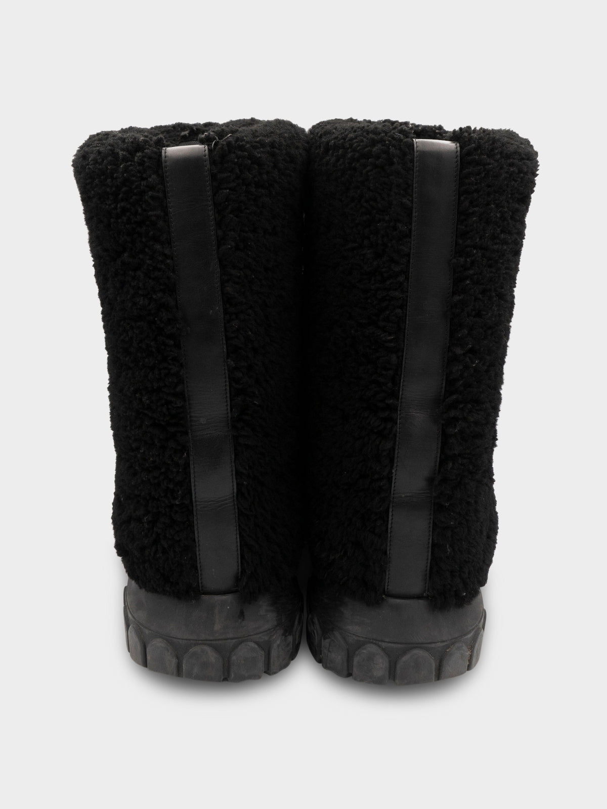 Shearling Lunar Tractor Boots