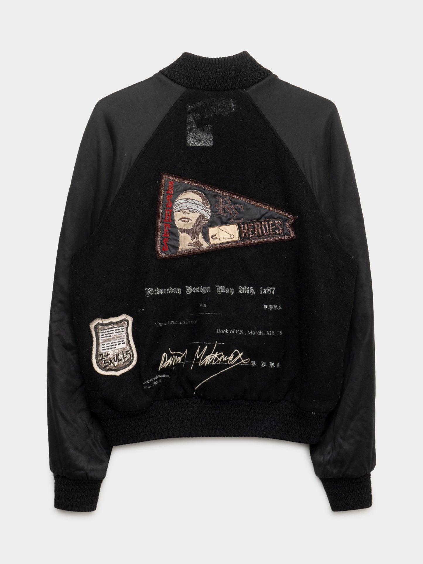 Ashes and Heroes Varsity Jacket