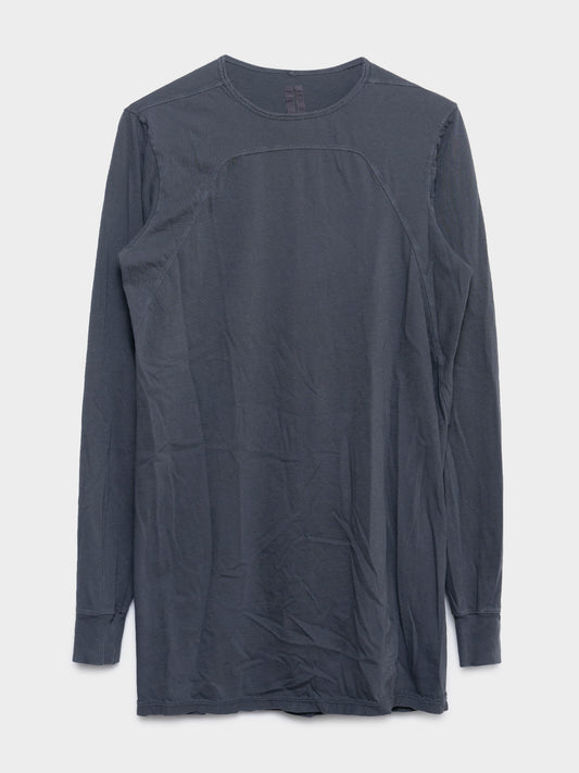 Grey Panelled Longsleeve Shirt