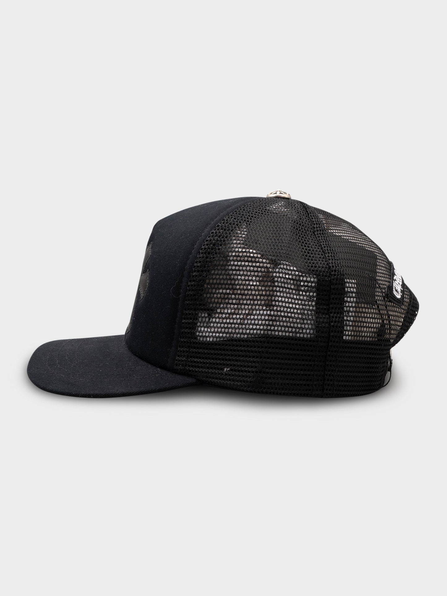 Black Triple Cross Trucker