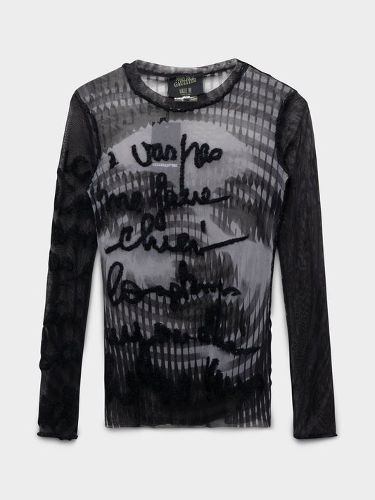 AW01 Marlene Dietrich Mesh Top