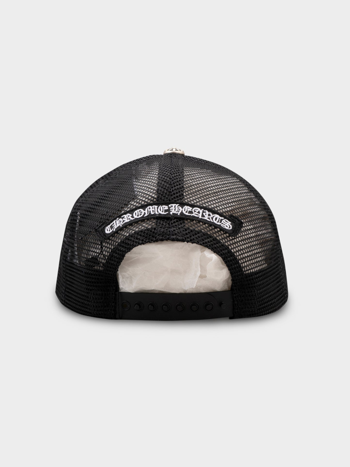 Black Triple Cross Trucker