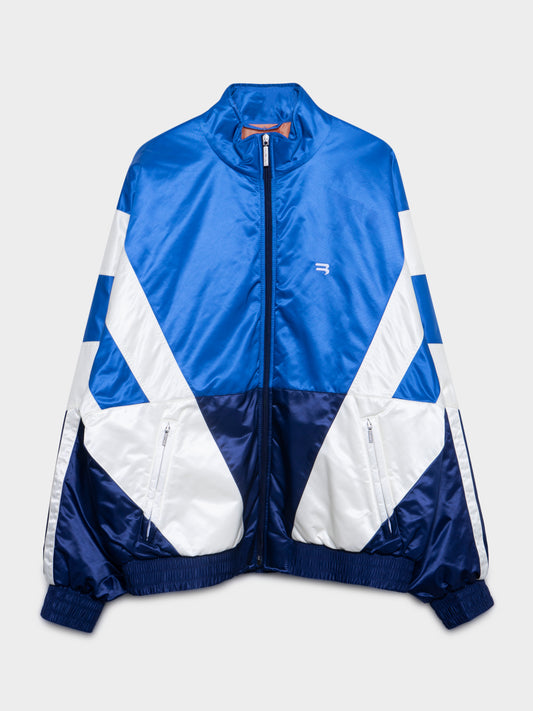 Sporty B Color Block Bomber Jacket