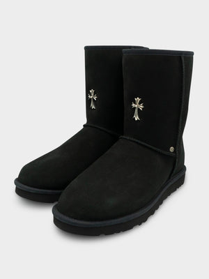 Cross Embellished High Top UGGs