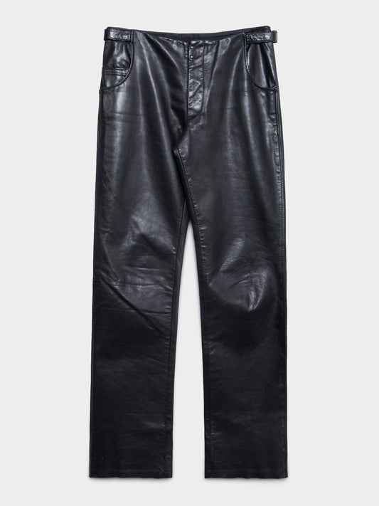 Leather McQueen Pants