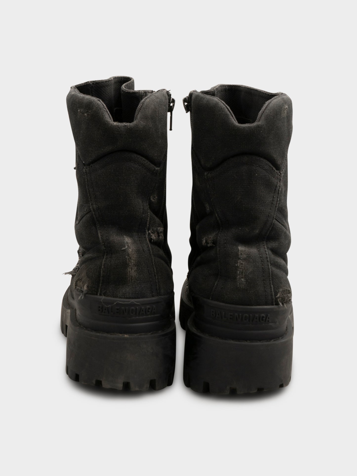 Distressed Strike Boots