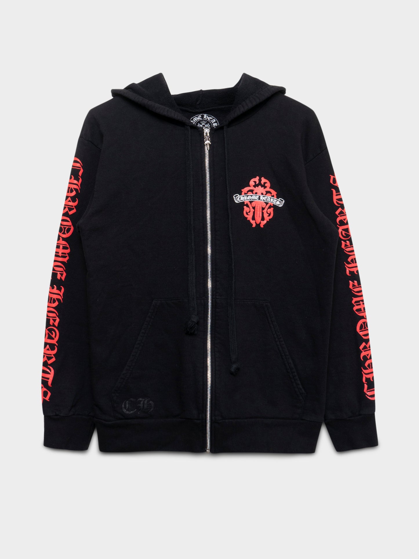 Red Dagger Zip-Up Hoodie