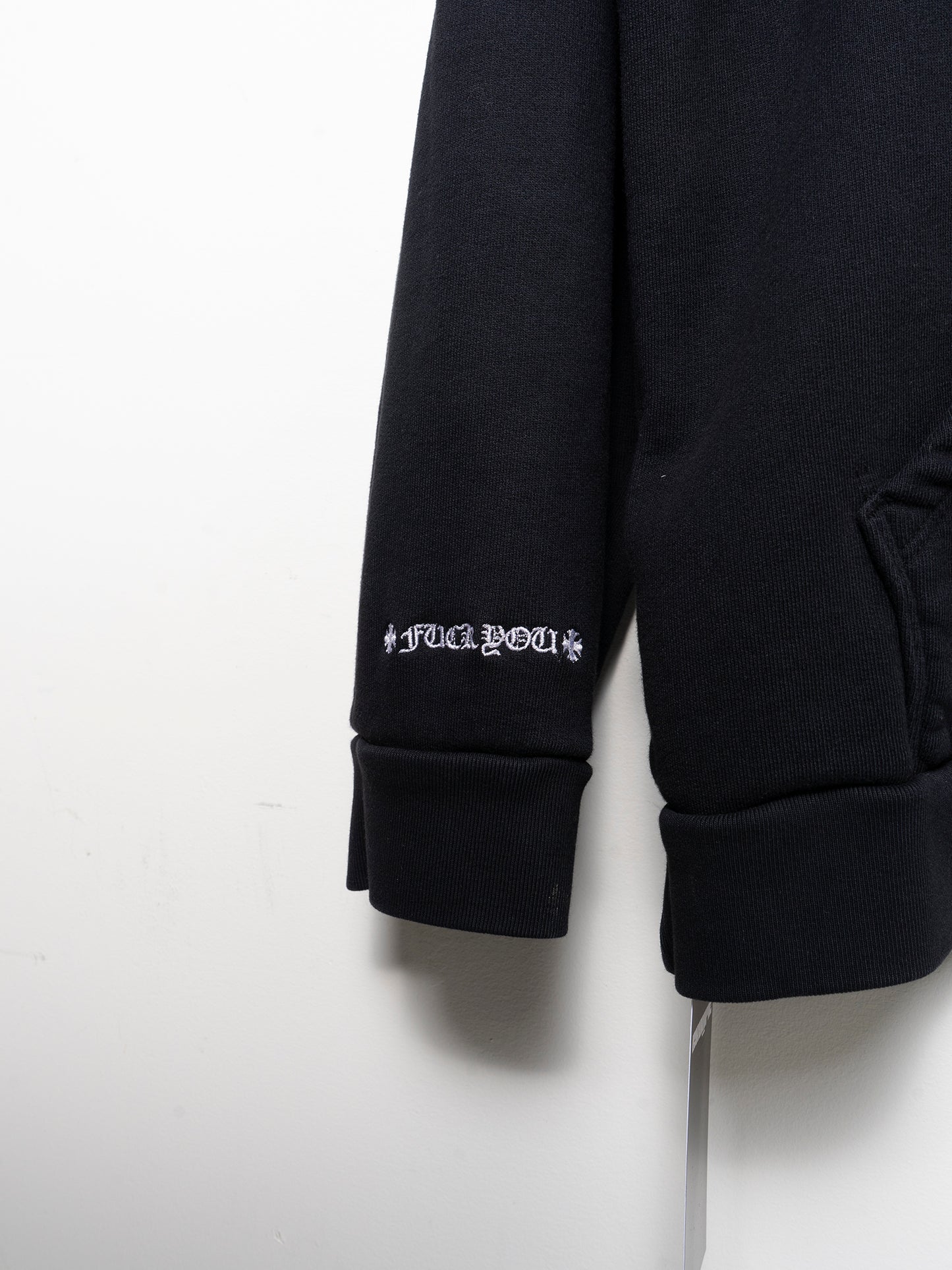 Embroidered Logo Hoodie