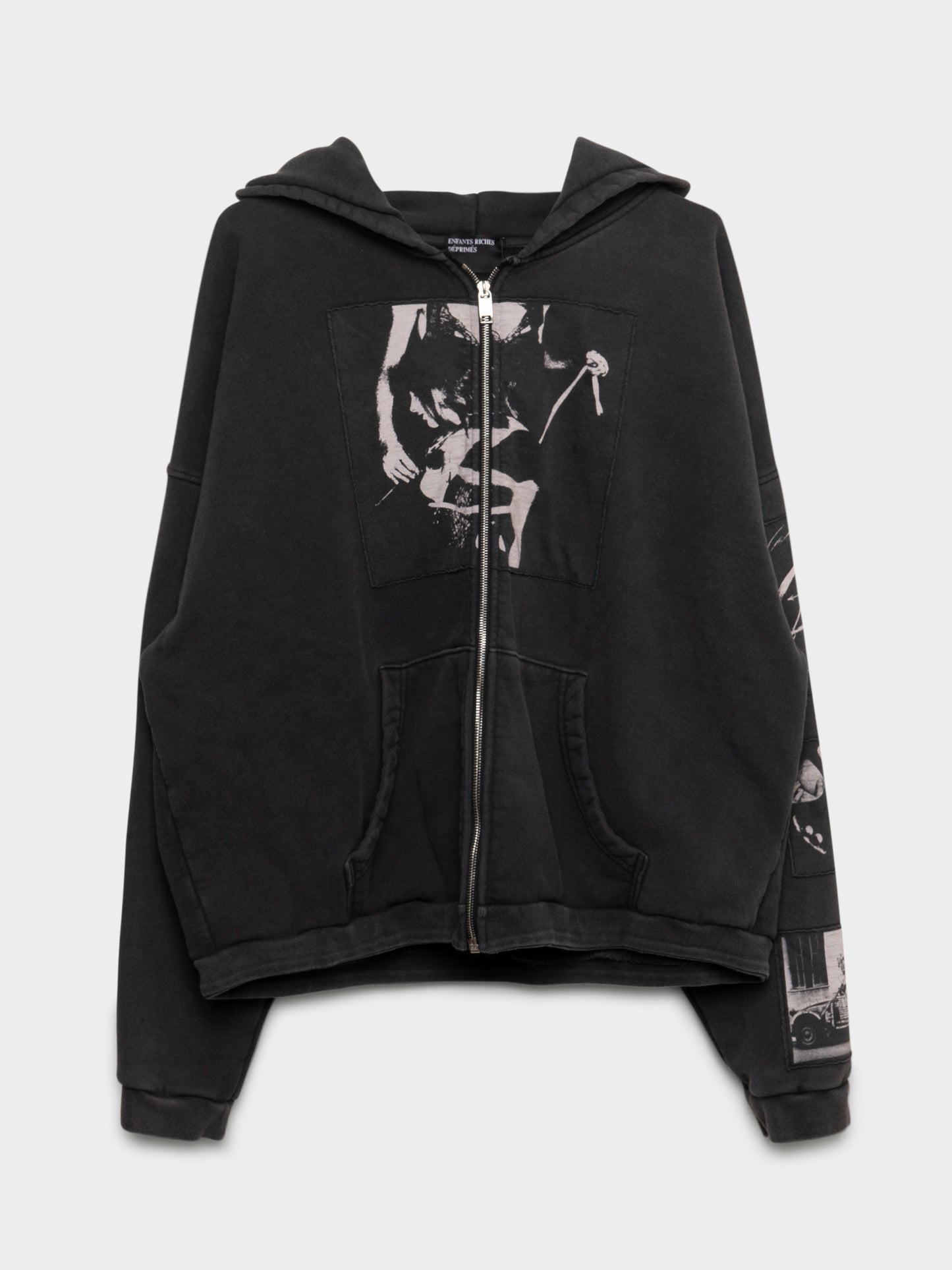 Asphyxiation Assemblage Zip-Up Hoodie