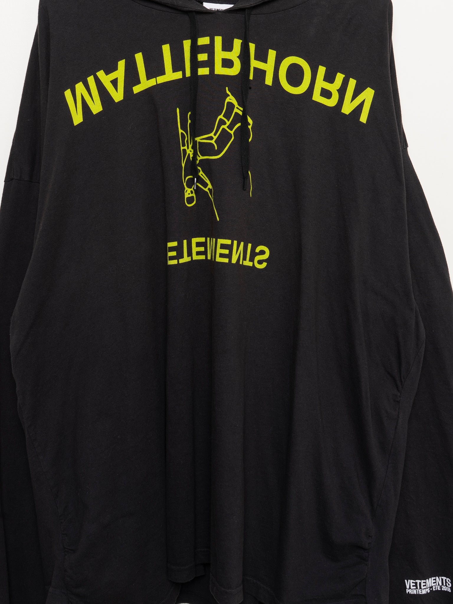 Vetements: Matterhorn Hoodie | Groupie