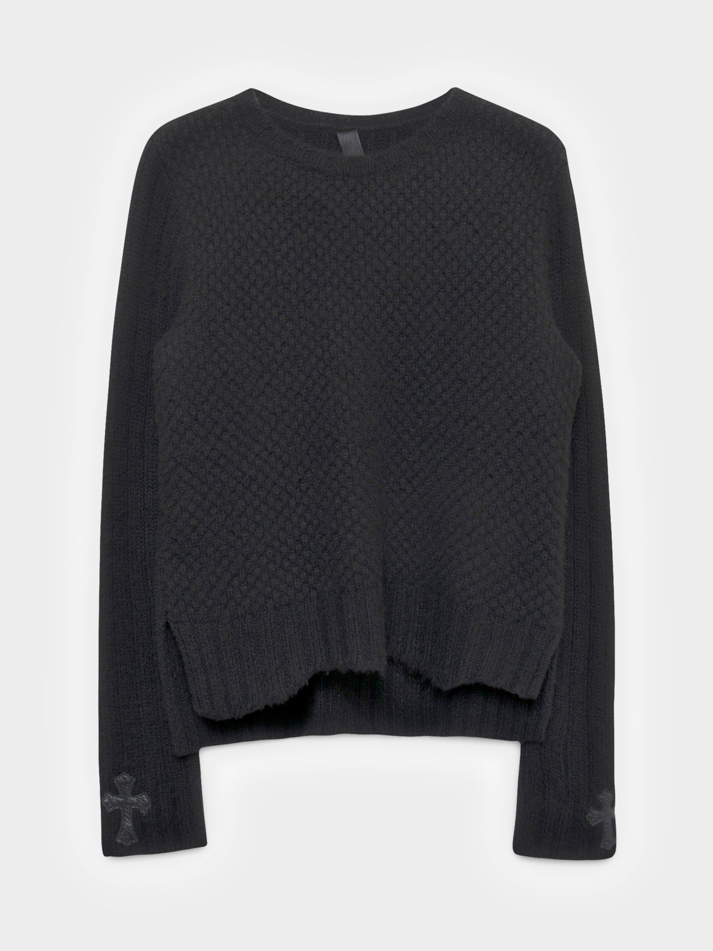 Cashmere Patched Sweater